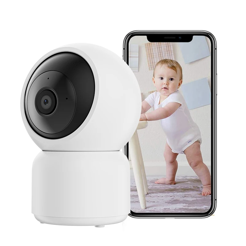 

1080P HD Wifi Wireless Baby Monitor Video Camera Color High Resolution Baby Nanny Security Camera Night Vision 3MP Google Alexa