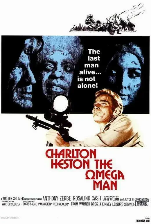 

The Omega Man Movie ,Art Picture Print Silk Poster ,Home Wall Decor