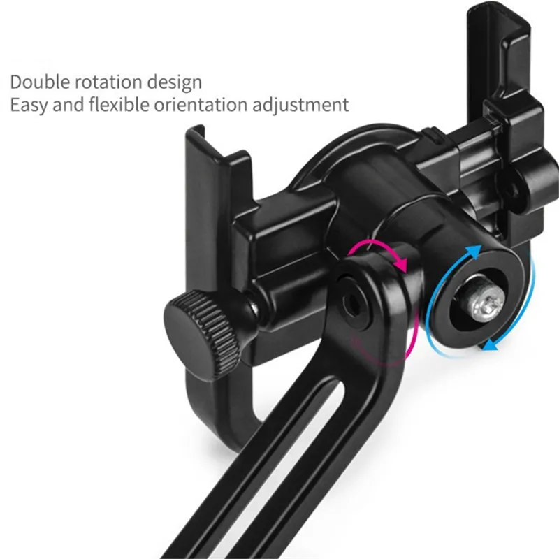 Suporte de telefone de metal suporte de telefone elétrico, entrega de bicicleta elétrica de motocicleta equitação bicicleta de liga de alumínio