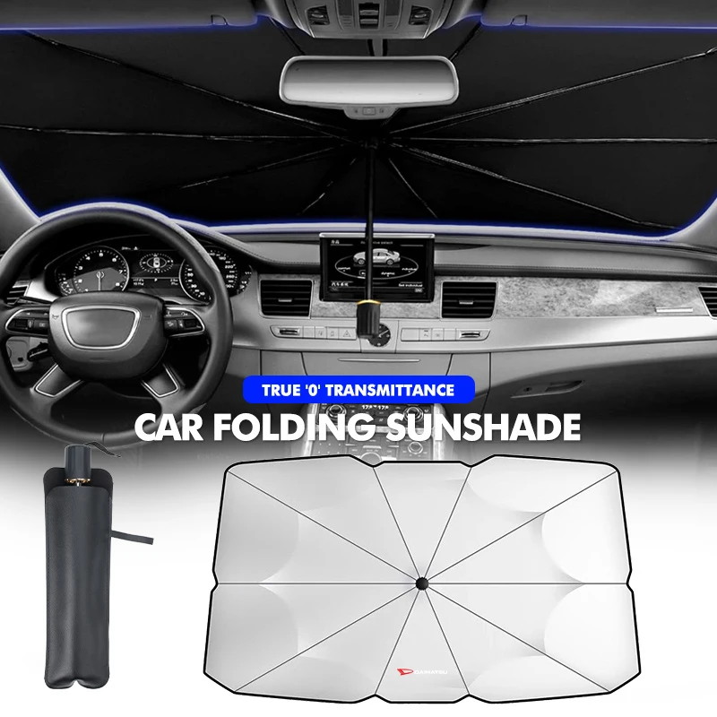 Parasol para ventana delantera de coche, sombrilla plegable, parasol para parabrisas, para Daihatsu Rocky Luxio Move Terios YRV Feroza Taft