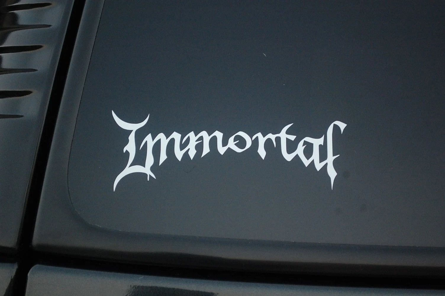 For Immortal Vinyl Sticker Decal (V258) Black Metal Emperor Marduk Choose Size/Color Car Styling