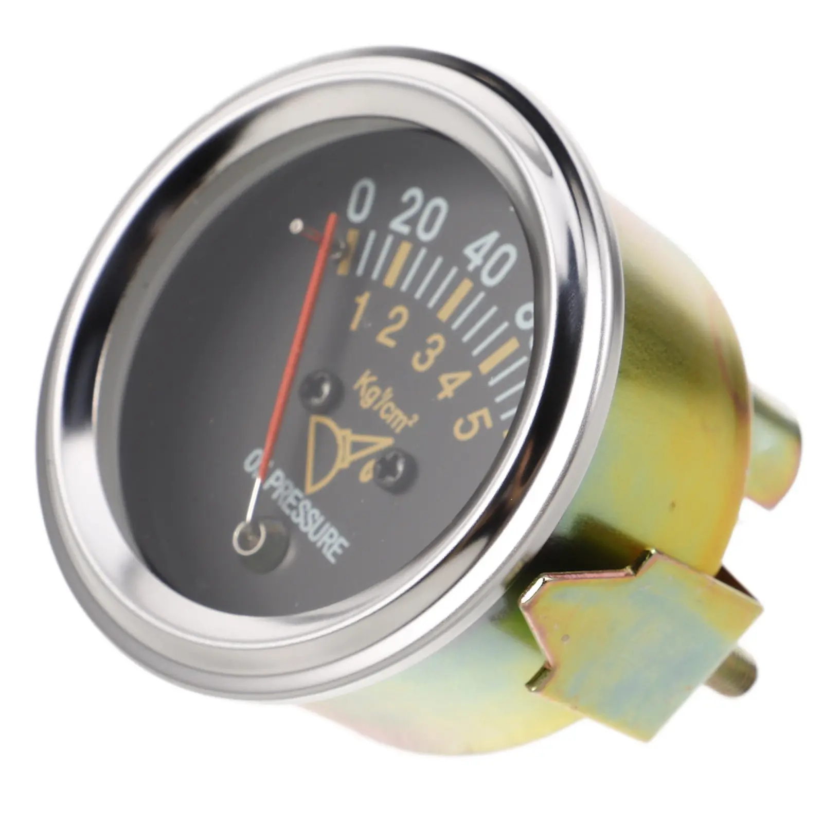 

1Set Automotive Oil Pressure Gauge High Precision Metal Auto Oil Press Gauge Replacement Kit Car Performance Monitor Reliable