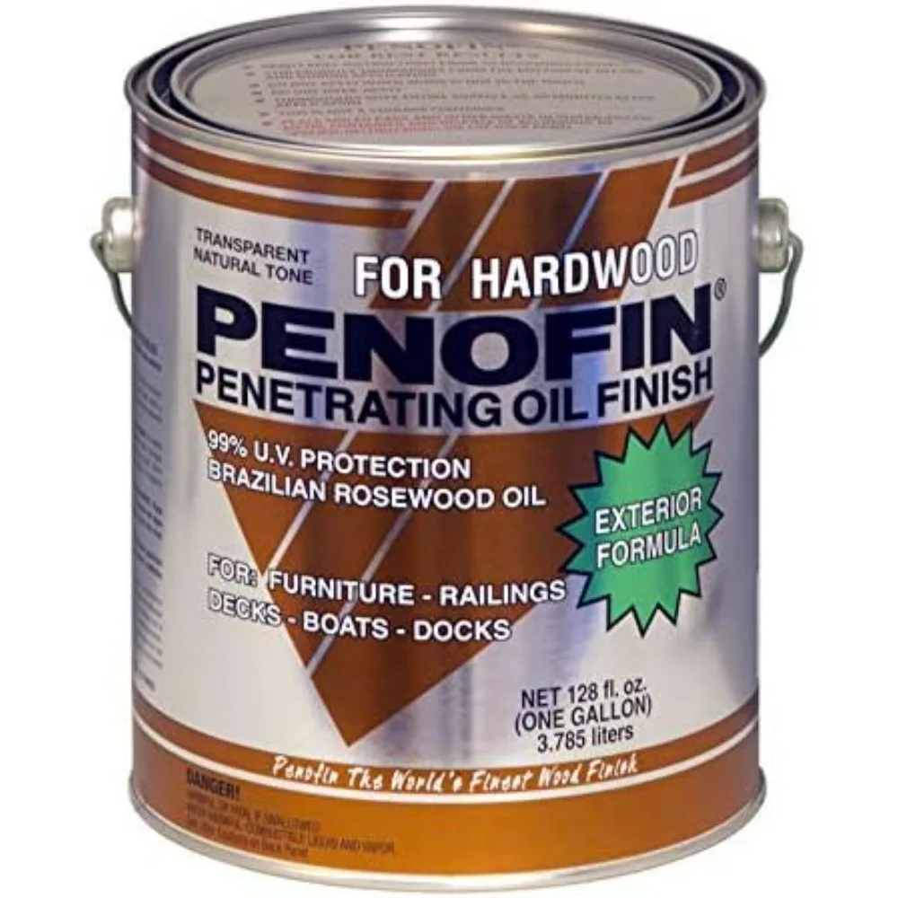 1 Gal Penofin F5XHWGA Natural Exotic Hardwood Penetrating Wood Finish (550-VOC)