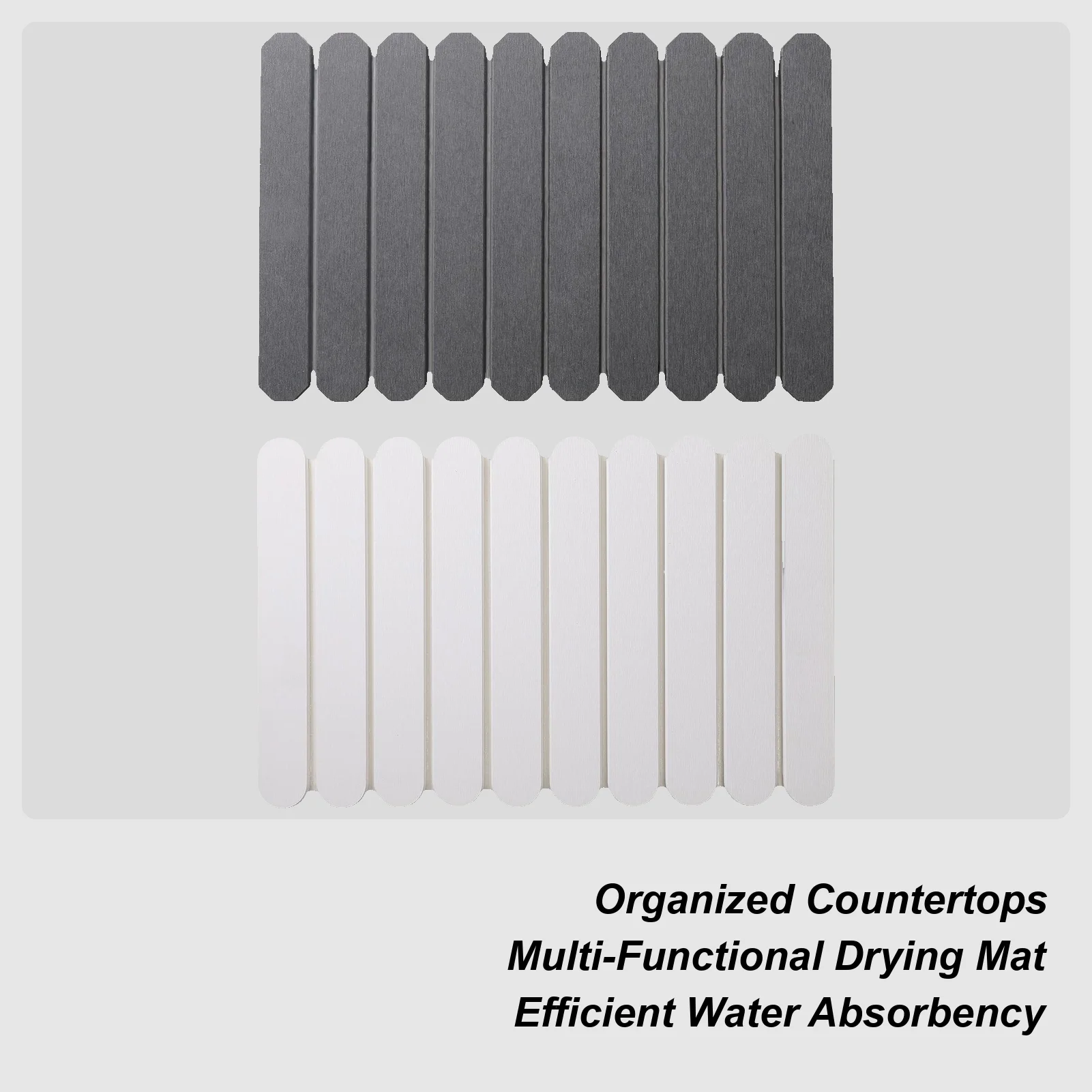 

Stone Drying Mat Absorbent Sink Dish Drying Pad Quick Instant Foldable Pad Accessories for Coffee Bath Vanity Shower Countertop