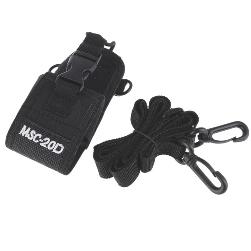 Nylon Belt Case Bag Interphone Storage Adjustable Shoulder Strap