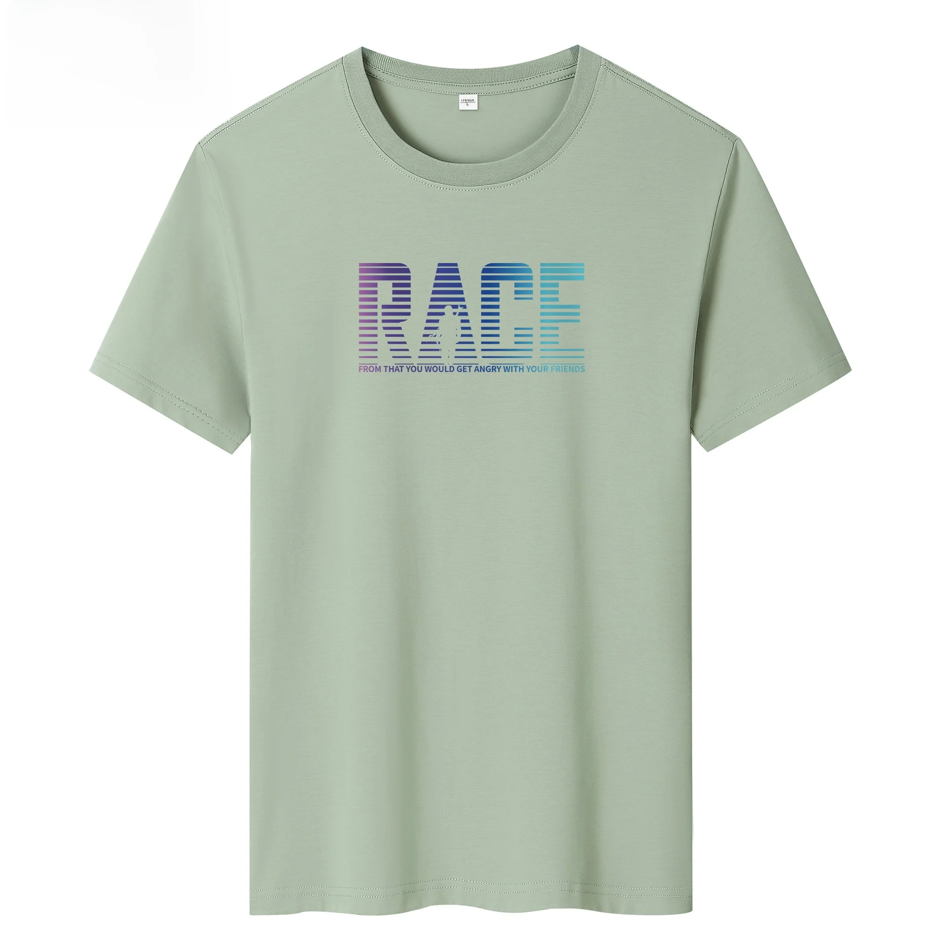 JFUNCY Men's Short Sleeve T-Shirt  Summer Cotton Customizable Hand-Painted Design Clothing Customization Service