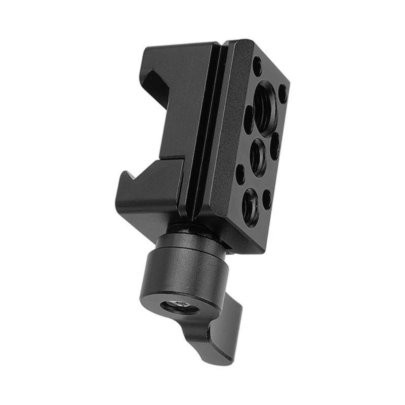  Standard Quick Mount Slider Tube Clamp with Expandable Accessory Port for Camera Cage Photographic Equipments