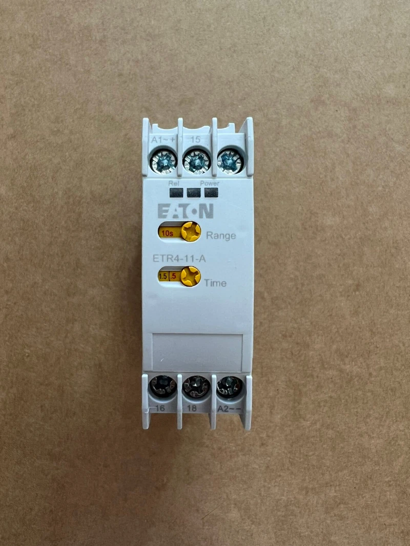 

Eaton ETR4-11-A On-Delay Timer Relay 0.05s-100h 1CO 24-240V AC/DC DIN Rail