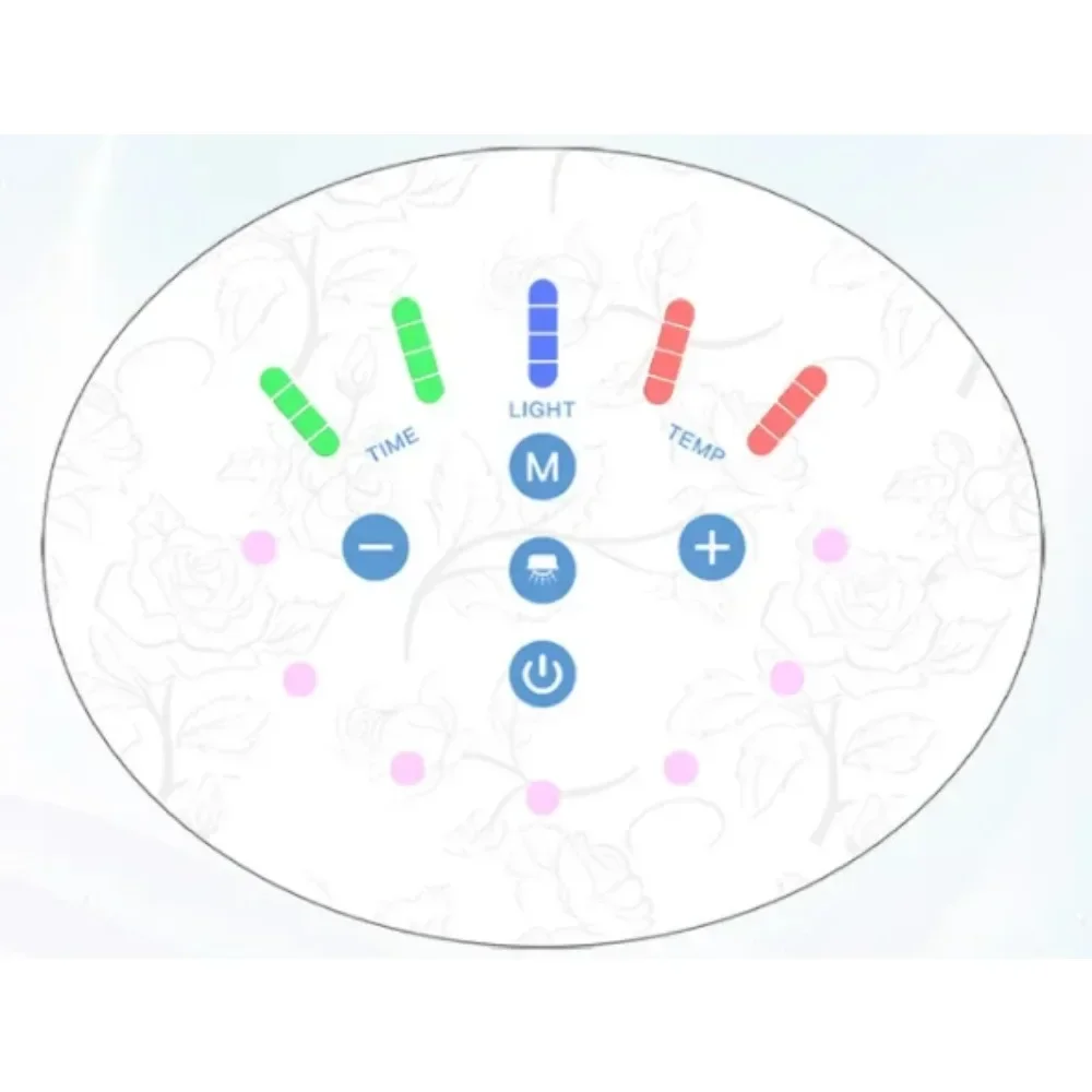 New Arrival 7 Color Foldable Spray Facial PDT Device with Steam for Tighten Physical Heating