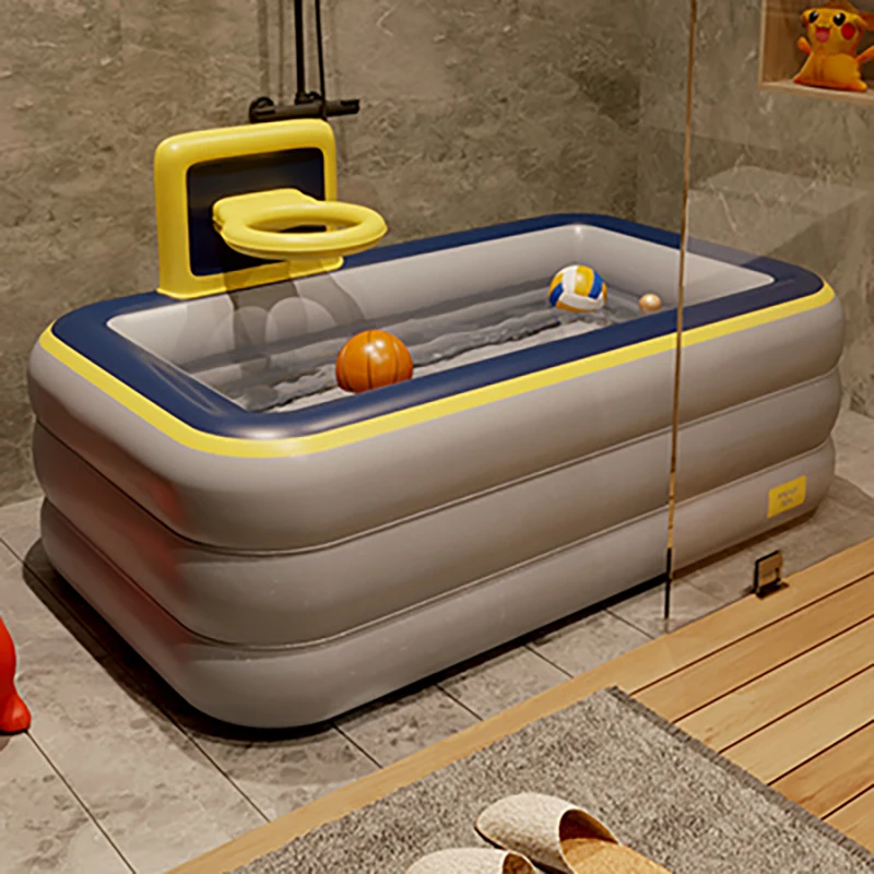 

Thermostatic Adults Adults Electrique Inflatable Airlock Thicken Bathtub Travel Camping Ducha Portatil Baby Bath Tub Newborn Set