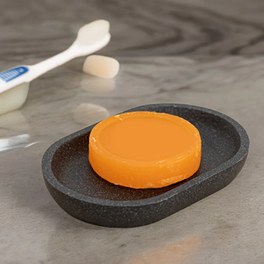 

1pcs Box Stainless Steel Resin Bathroom Soap Holder For Bar Soap Storage Drainable Tray Household Shower Sink Accessory