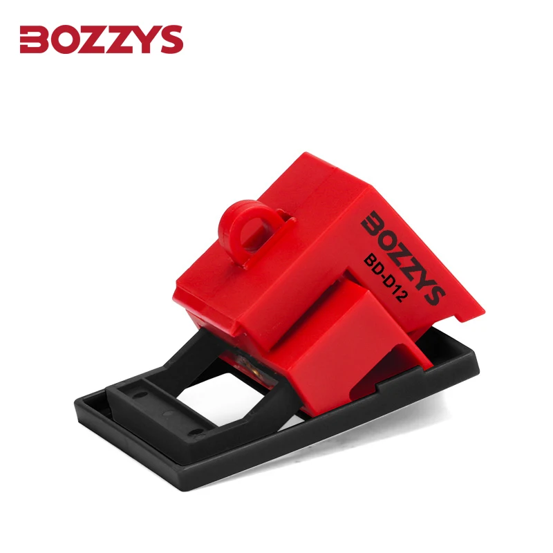 BOZZYS Clamp-On Circuit Breaker Lockout for Electrical Lockout Tagout to Prevent Accidental Operation BD-D12/D12X