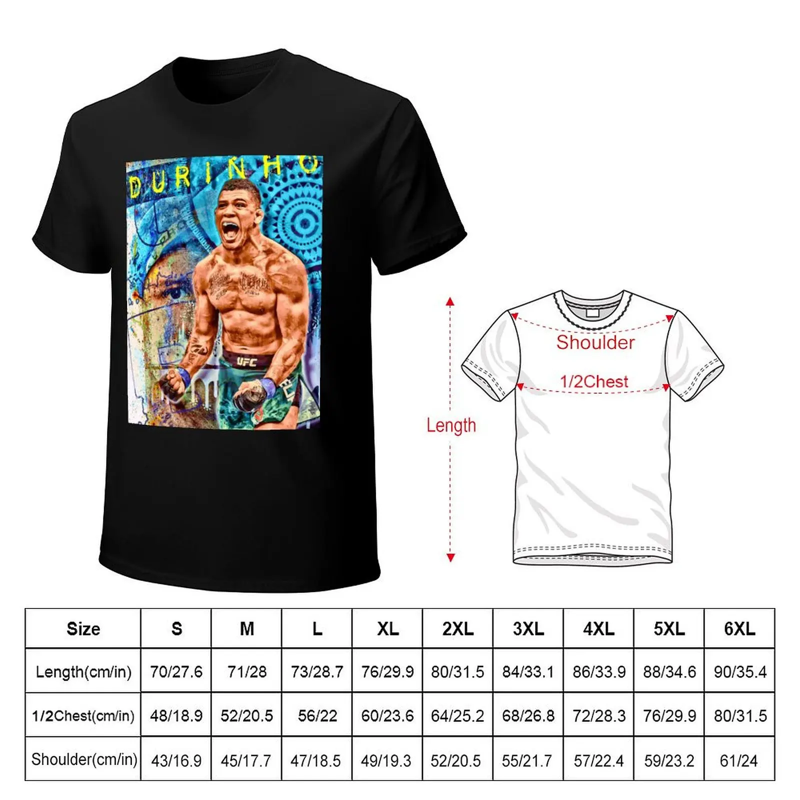 Gilbert Durinho Burns T-Shirt Plus Size Loose Fit T-Shirt