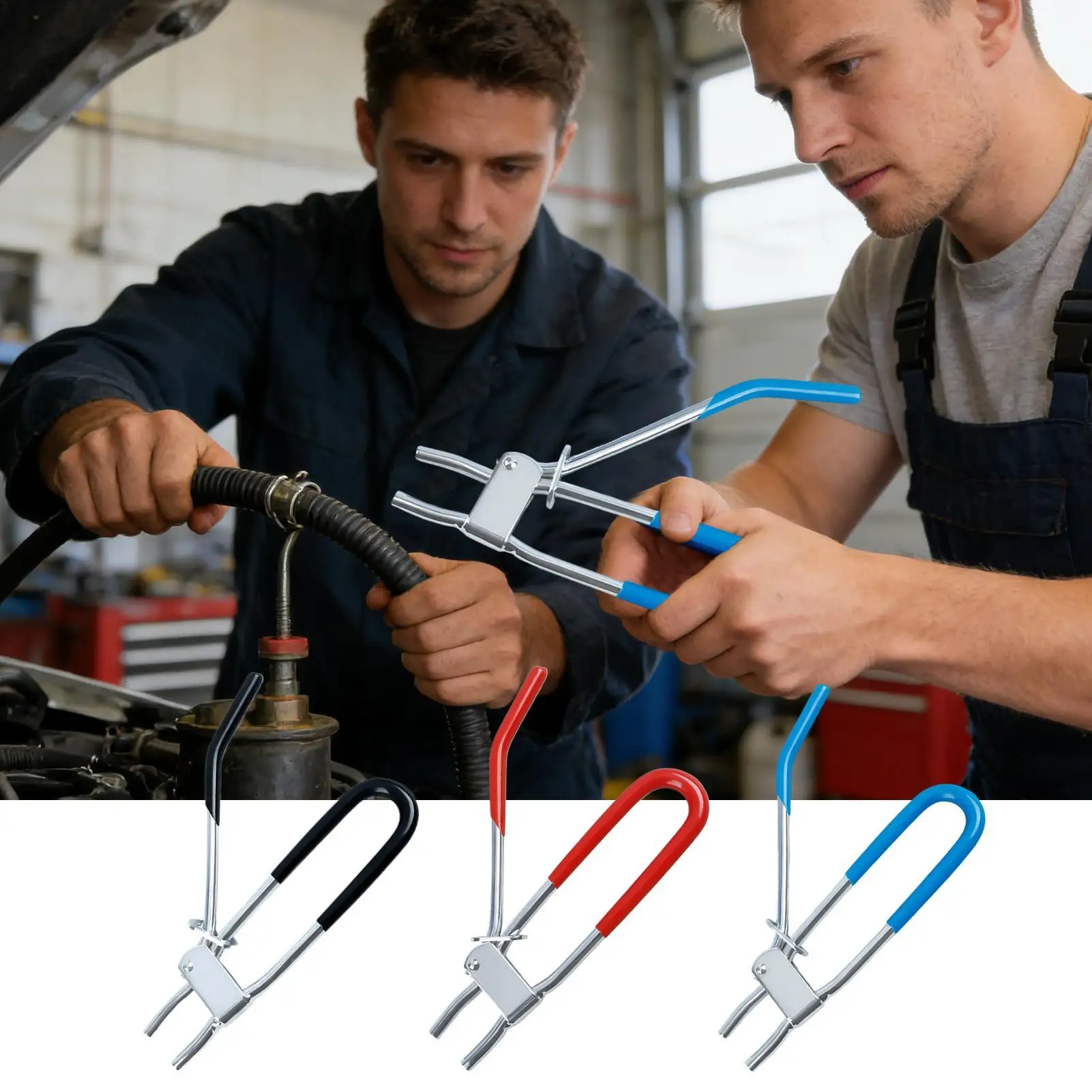 

Профессиональные клещи для шлангов из сплава, универсальный инструмент для снятия зажимов с водяных и масляных линий, ремонта и обслуживания шлангов автомобильных радиаторов, кондиционеров и отопителей