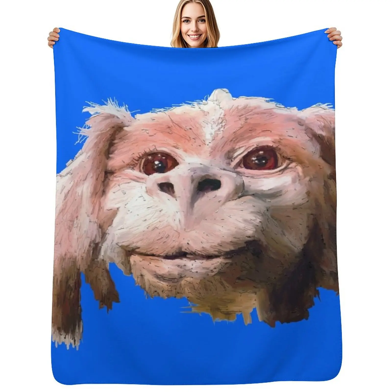 

Falkor a Luck Dragon Throw Blanket Luxury St funny gift valentine gift ideas Sofa Blankets