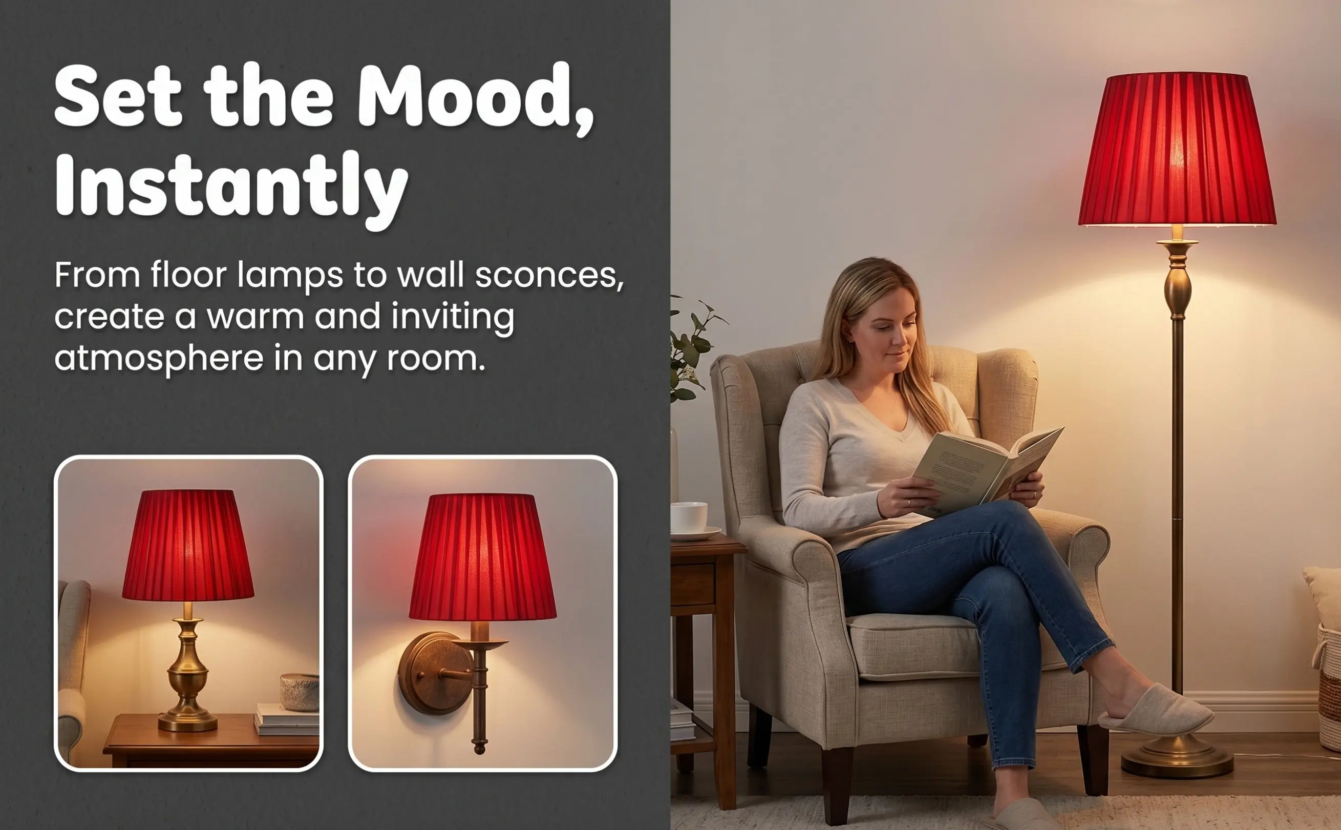 1Pcs Exquisite Cloth Lampshade Clip Bulb Type Lamp Cover Lightweight Compact for Bedroom Living Room Wall Lamp Home Decor Light