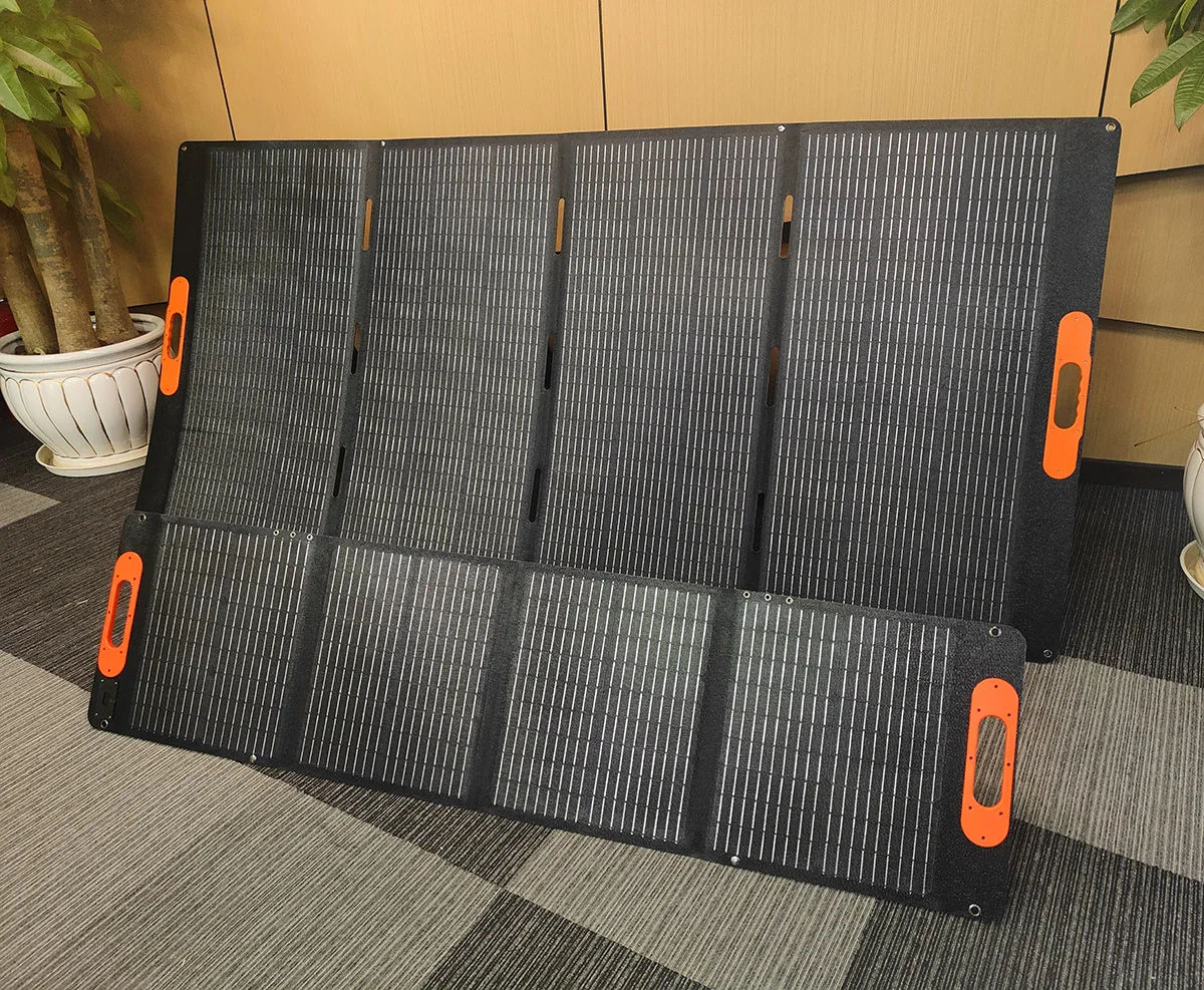 

Energy Storage ETFE 400w Foldable Solar Panel 200W In Stock Outdoor Portable Solar Panel Energy System KR-PE-400/200