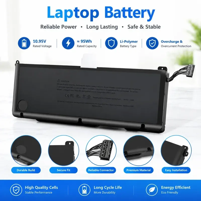 [NEW] A1383 Laptop battery For MacBook Pro 17-inch A1297 (2011)