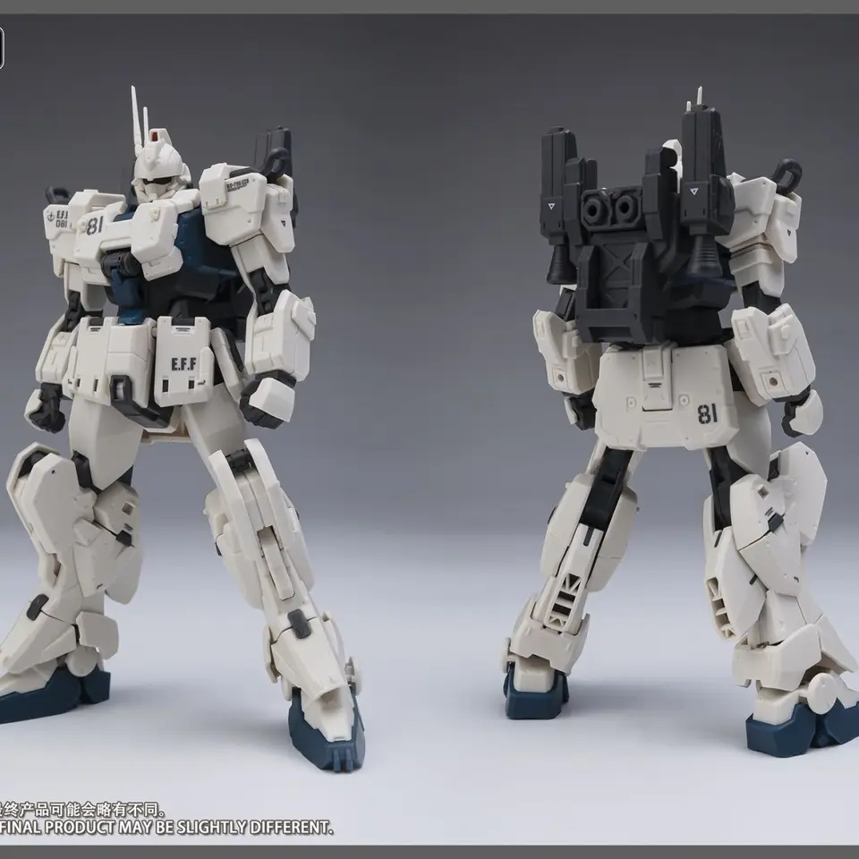kurofune model Hg 1/144 Rx-79 G Ez-8 Assembly Model Movable Joints