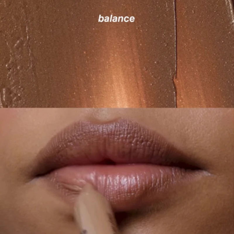 Pele peptídeo lábio forma caneta longa duração lábio forro lápis nude batom gloss rouge multi uso caneta de maquiagem labial cremoso suave