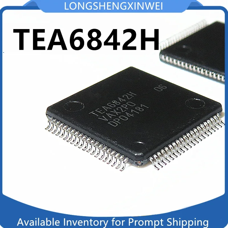 1PCS TEA6842H TEA6842 LQFP80 Automotive Drive Chips Available NEW