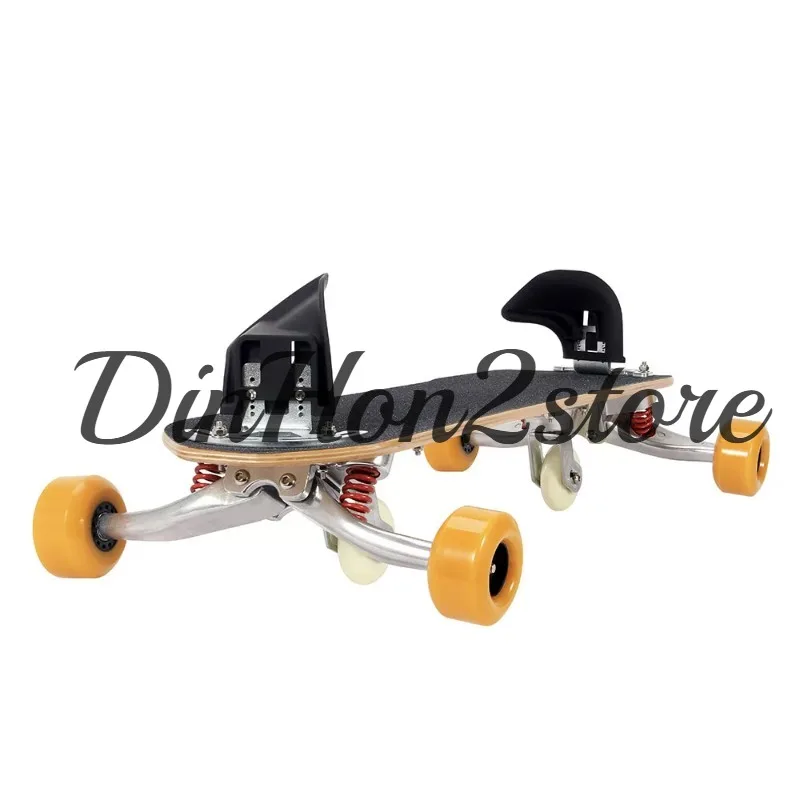 Land snowboarding male and female simulation skiing practice board snowboarding Sports and Entertainment