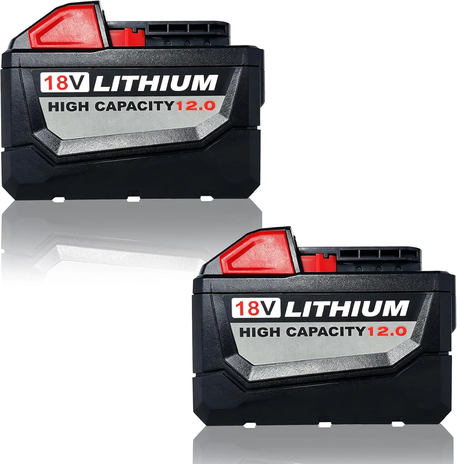 2/4PACK M-18 Lithium-Ion Replacement 12.0AH Battery M-18 48-11-1812, 48-11-1850, 48-11-1852, 48-11-1828, 48-11-1862