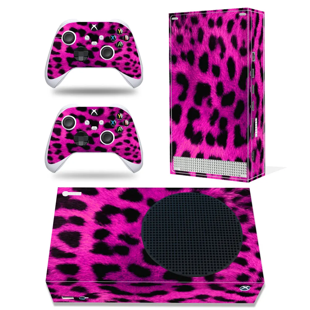 Leopard print series for xbox series s Skin sticker for xbox series s pvc skins for xbox series s vinyl sticker