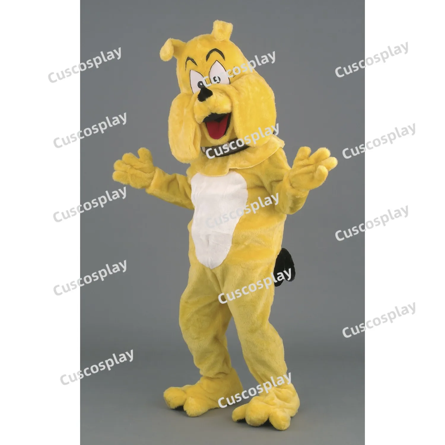 

Bulldog Mascot Costume Adult Playing Dog Halloween Fancy Dress Animal Mascot Costume Christmas Advertising Apparels