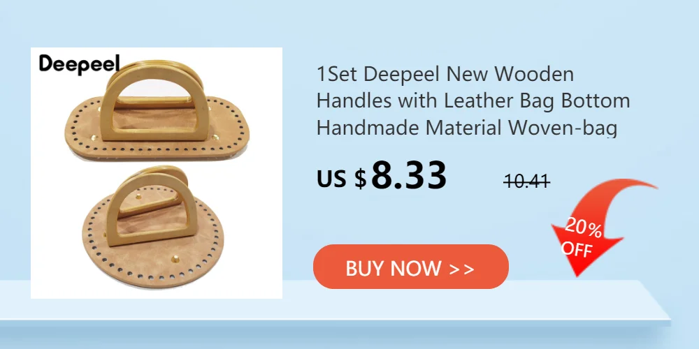 2Pcs Deepeel Metal Bag Handles Purse Sewing Frame Brackets DIY Handcrafted for Women Handbag Replacet Hardware Bags Accessories
