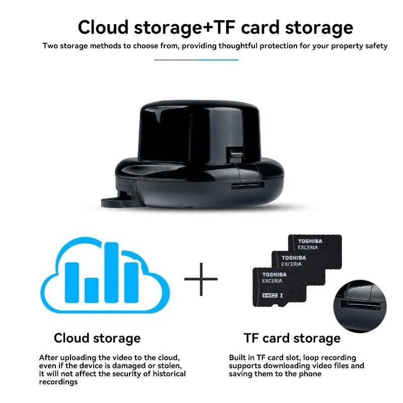 كاميرا OPPO اللاسلكية WiFi 4K HD كاميرا للرؤية الليلية بالأشعة تحت الحمراء لأمن المنزل كاميرا مراقبة عن بعد كشف ذكي خارجي #6