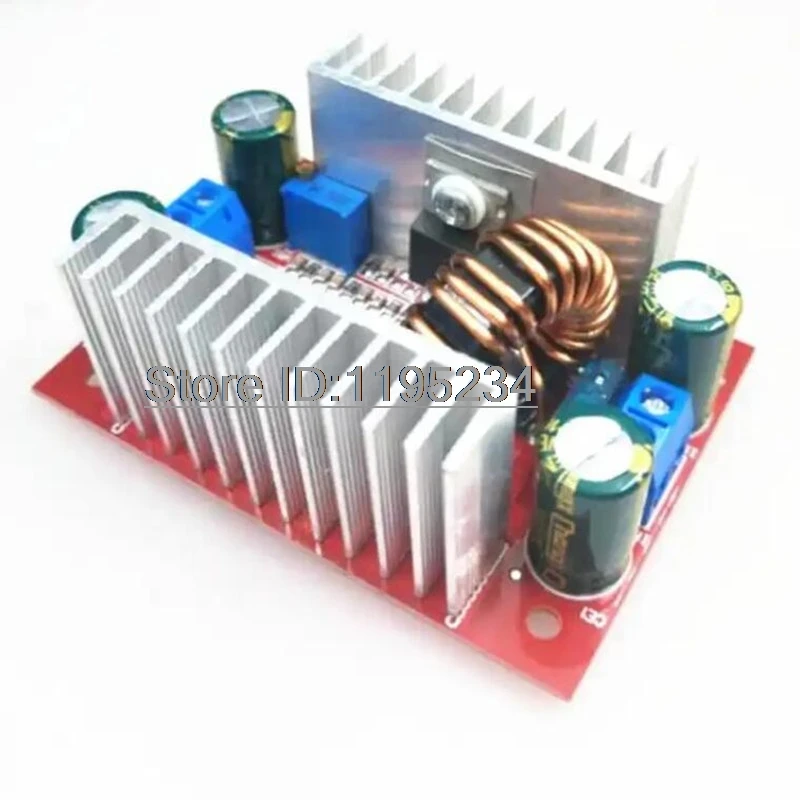 DC 400W 15A Step-up Boost Converter Constant Current Power Supply LED Driver 8.5-50V to 10-60V Voltage Charger Step Up Module