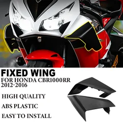 Motorcycle Fairing Parts Fixed Wing Suitable for Honda CBR1000RR CBR 1000 RR 2012-2016 Aerodynamic Aileron Side Wing Spoiler