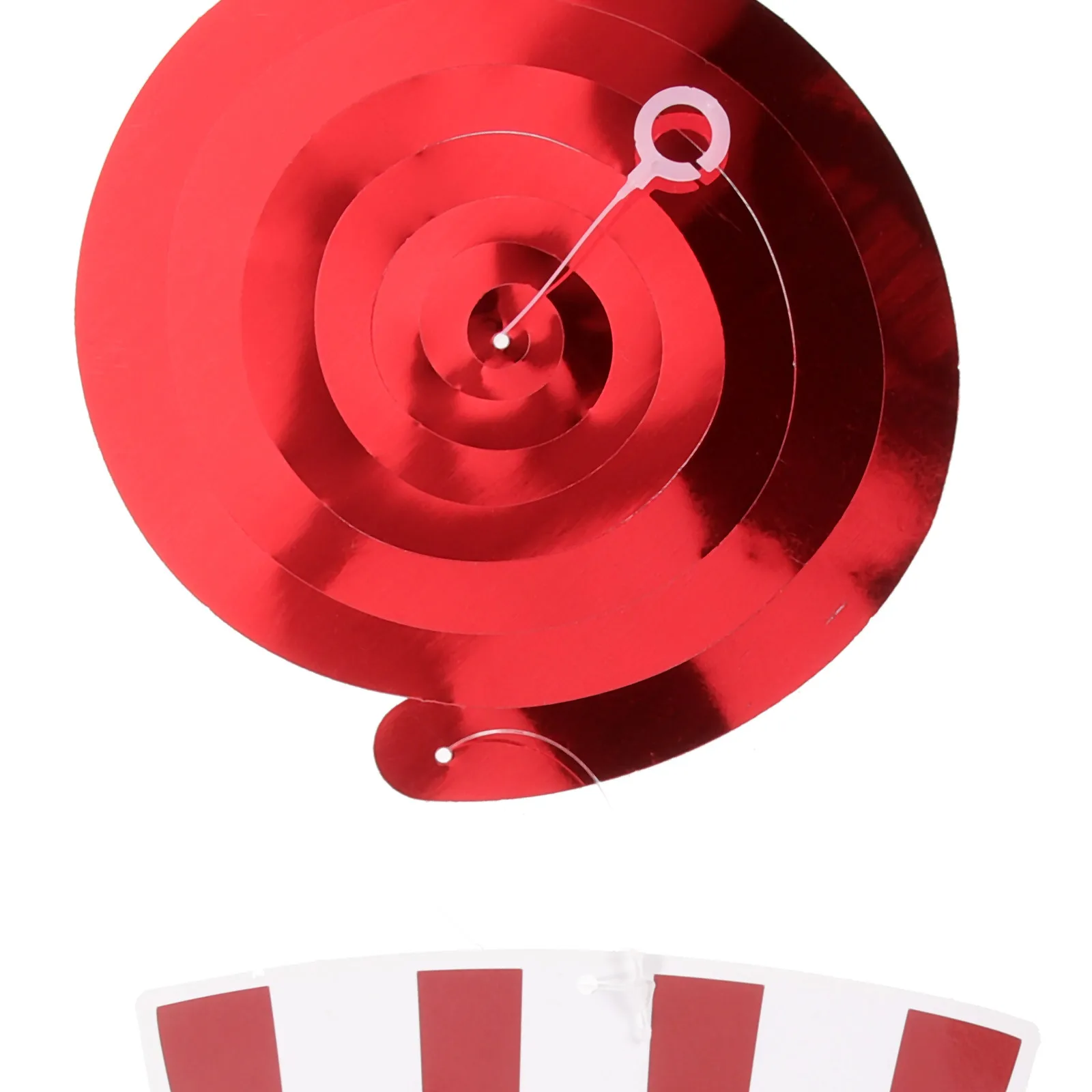 

30Pcs Independence Day Swirls Pendant Patriotic Hanging Decor Festival Party Supplies Home Indoor Outdoor Ornament