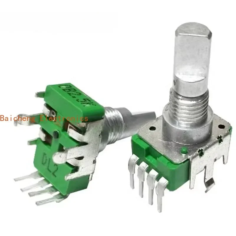 

5 шт. 360 ° Потенциометр GT10 Volume Effect Device 0B2.5k, 4-контактный, вертикальный