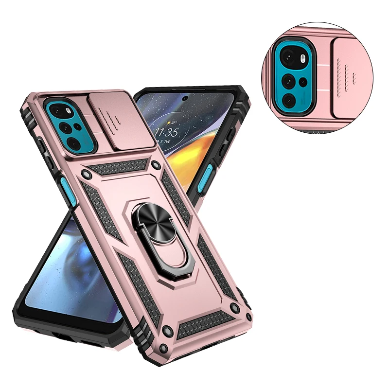 

Case for Motorola Moto G62 G52 G60 G32 PURE G60S G31 G50 STYLUS 2023 G 2023 Slide Camera Lens Military Grade Bumper Armor Covers