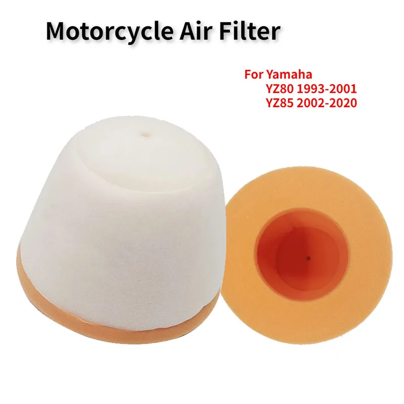 Filtro de Aire YZ 80 85 para Yamaha YZ80 1993-2001 YZ85 2002-2020, Filtro de Esponja Doble, Filtro de Aire para Moto