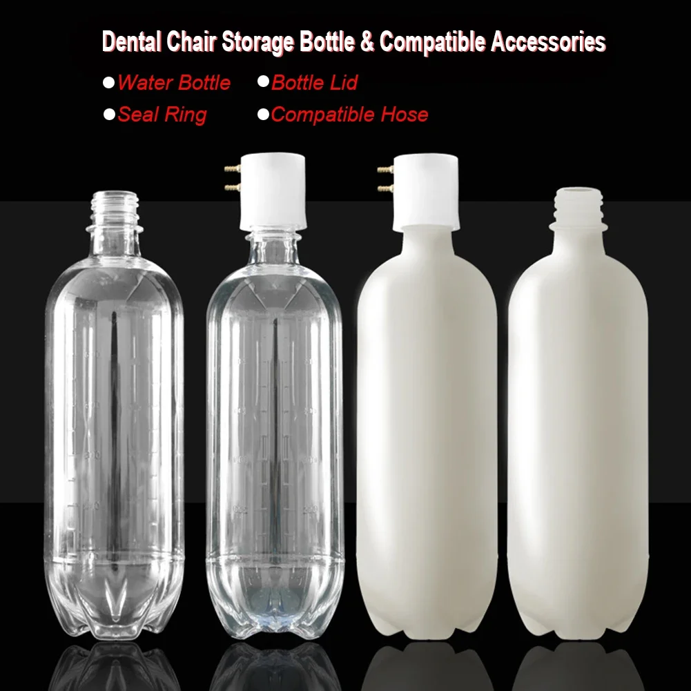 Dental Chair Turbine Unit Water Storage Bottle Water Pipe Air Tube Hose Spare Parts Cover Pure Water Bottle Materials Dentistry