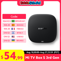 In stock Global Version Xiaomi Mi TV Box S 3rd Gen 4K UHD Bluetooth 5.2 Wifi6 2GB 32GB Google TV Google Assistant Media Control