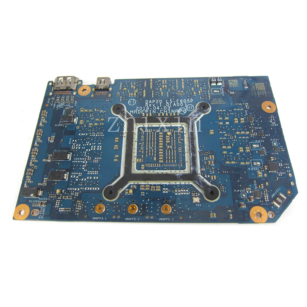 For Dell Precision 7730 7740 Laptop Motherboard N18E-Q1-KA-A1 P3200 6GB CN-08G6F0 CN-08G6F0 CN-08G6F0 LS-F605P DDR4 100% Test OK