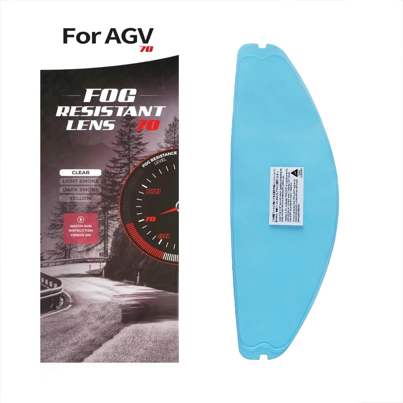 오토바이 헬멧용 안티포그 필름, AGV K6 K6s 바이저 풀페이스 헬멧 렌즈 랠리 헬멧 쉴드 안티포그 스티커 오토바이 액세서리