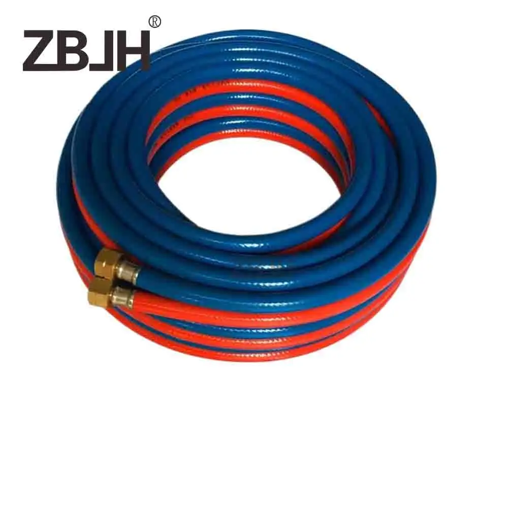 8mm High-Pressure Twin Color Welding Hose for Oxygen and Acetylene Gas