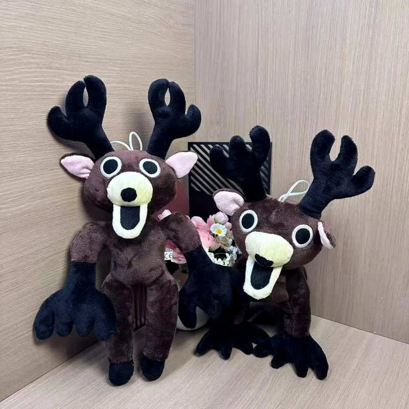

Кавайная кукла-олень, плюшевая игрушка, 99 ночей в лесу, дизайн, лес, украшения для комнаты на день рождения, Рождество, мягкие игрушки, подарок