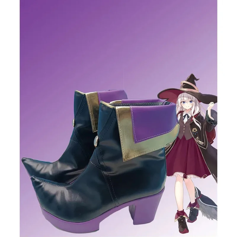 

Elaina Cos Shoes Presale Customizable Wandering Witch Cosplay Anime Boots Heighten All-Purpose