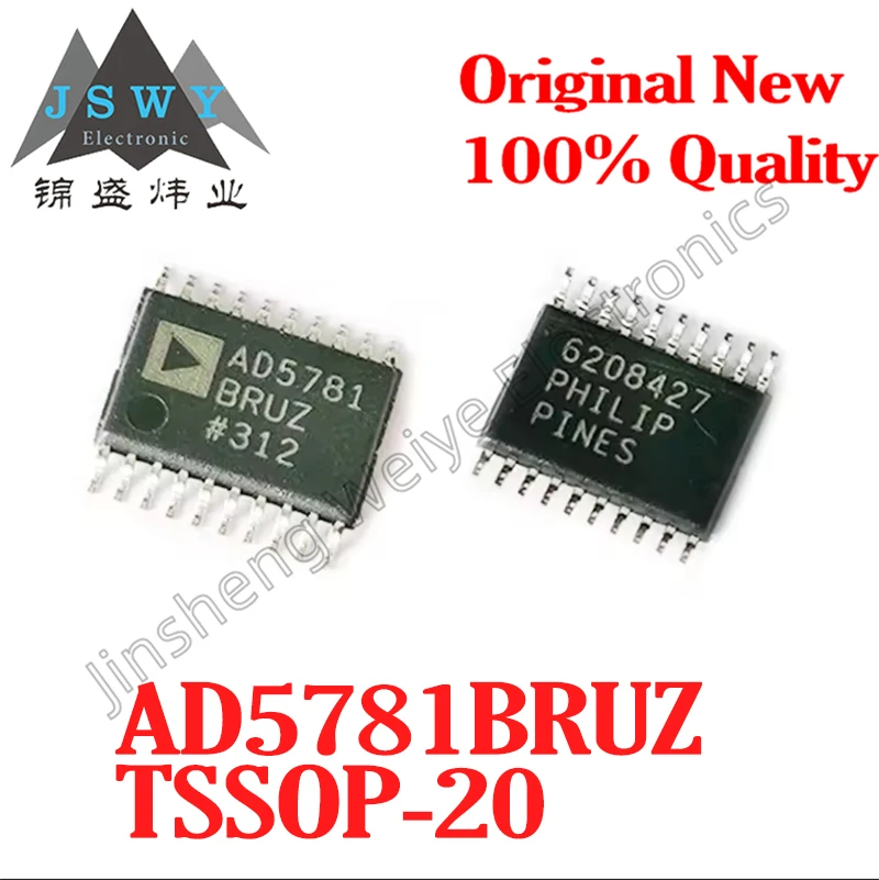 

(1 pcs) AD5781BRUZ TSSOP-20 AD5781/16-bit Digital-to-Analog Converter Chip/New Original Stock Electronics