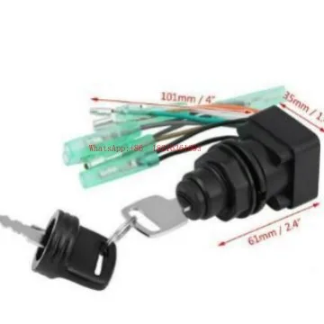 Limited Offer NEW Marine Outboard Motor Control Box Ignition Start Key 37110-99E02
