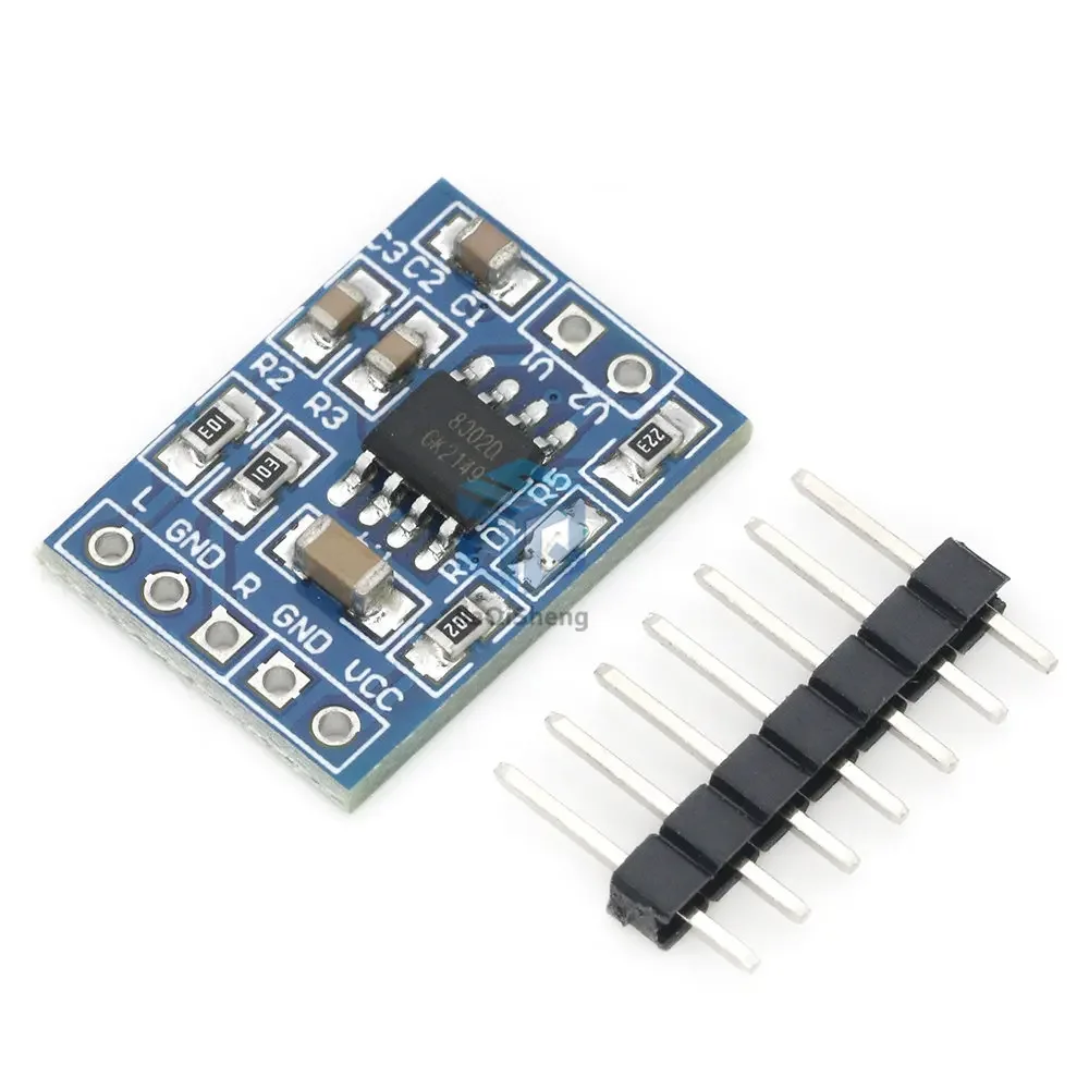 Super Mini HXJ8002 Audio Power Amplifier Board Mono Channel Voice low noise Amplifiers Module 2.0-5.5V Replace PAM8403