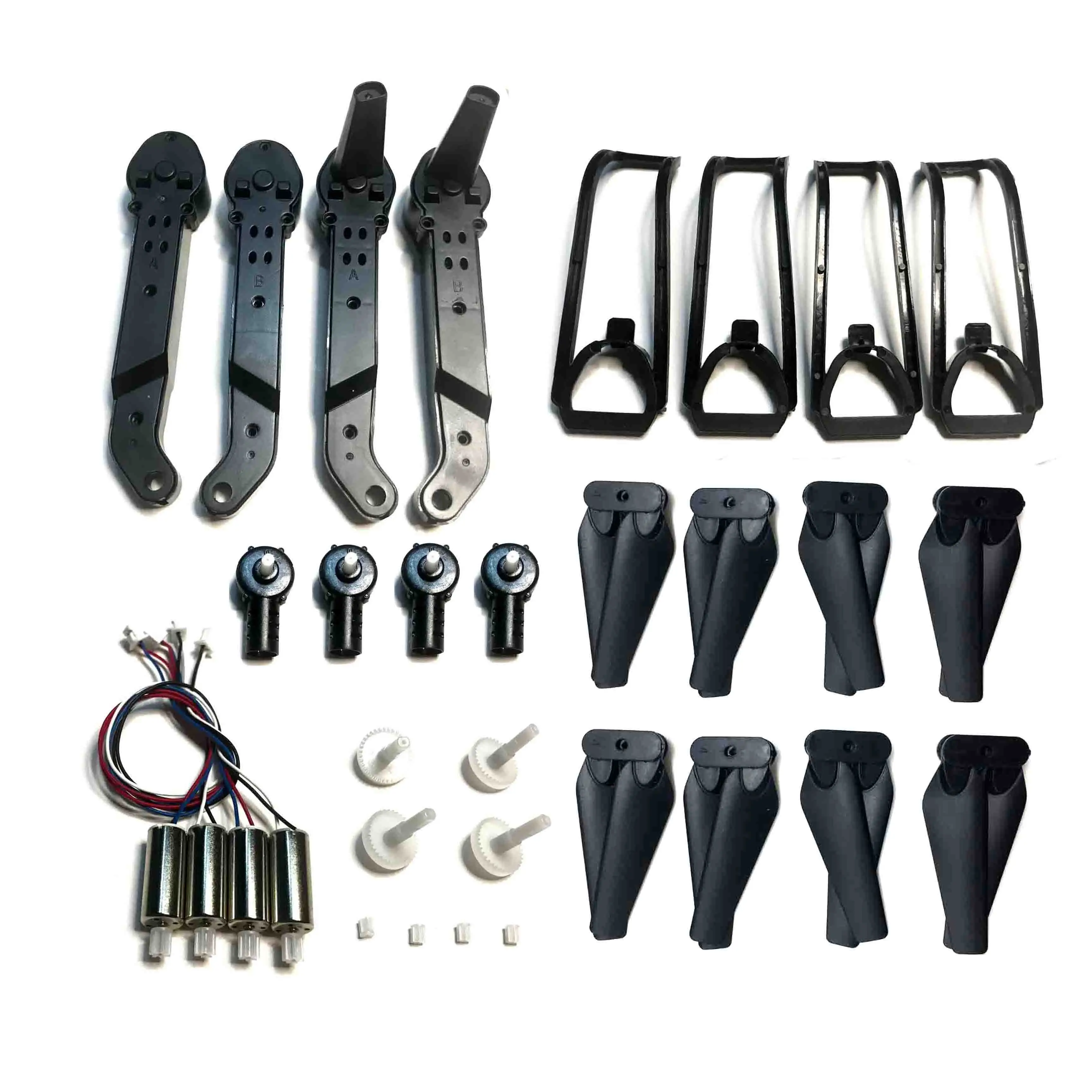 

E88 PRO E88 RC Drone Spare Parts Kit Propeller Motor Engine Arm Shell Blade Protection Guard Frame Gear Set Accessory