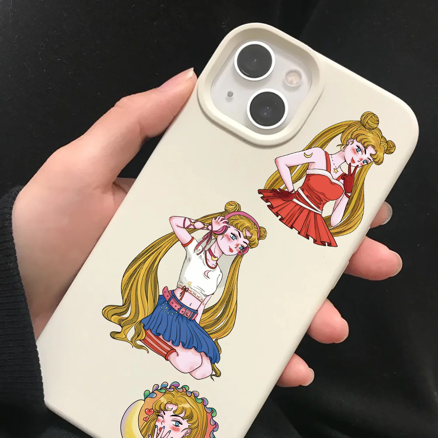 Autocollants Graffiti Fille Épicée Urbaine Dessin Animé, Autocollants Créatifs Kawaii, Skateboard, Ordinateur, Réfrigérateur, Bureau, 8 Pcs, 16 Pcs, 32Pcs