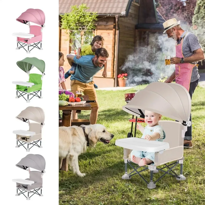 chaise-haute-portable-avec-auvent-et-tente-pour-bebe-siege-pliant-pour-camping-et-sorties-chaise-de-repas-pour-bebe-equipement-de-camping-pour-bebe